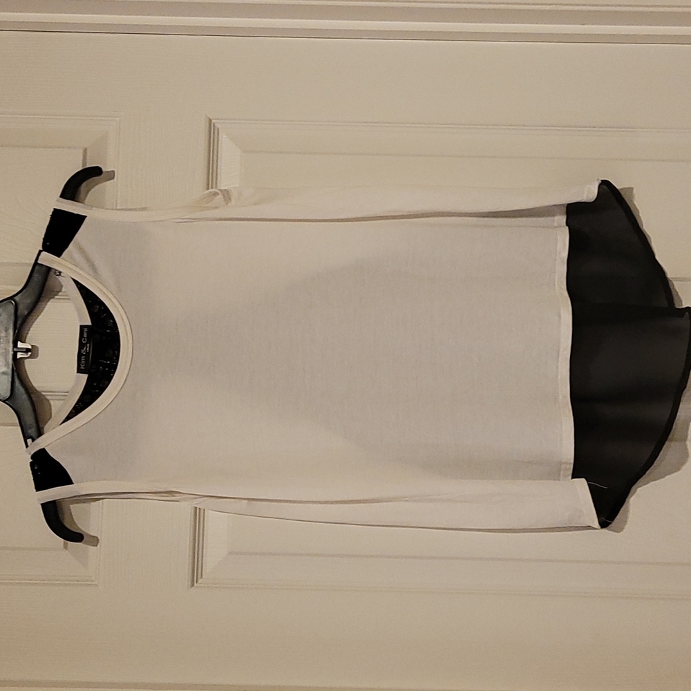 White Kim &Cami tank size small